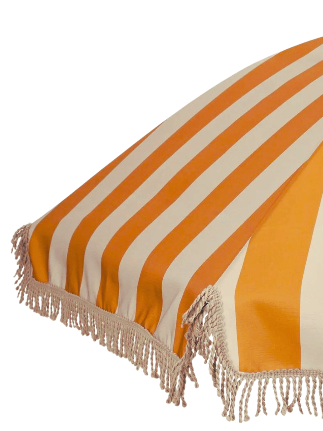 Osborn Sonnenschirm Orange - Stilvoller Sonnenschutz mit Fransen