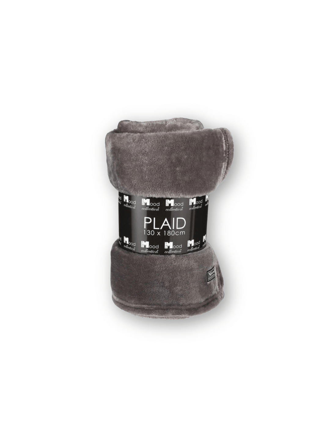 Famke Fleece-Plaid Anthrazit