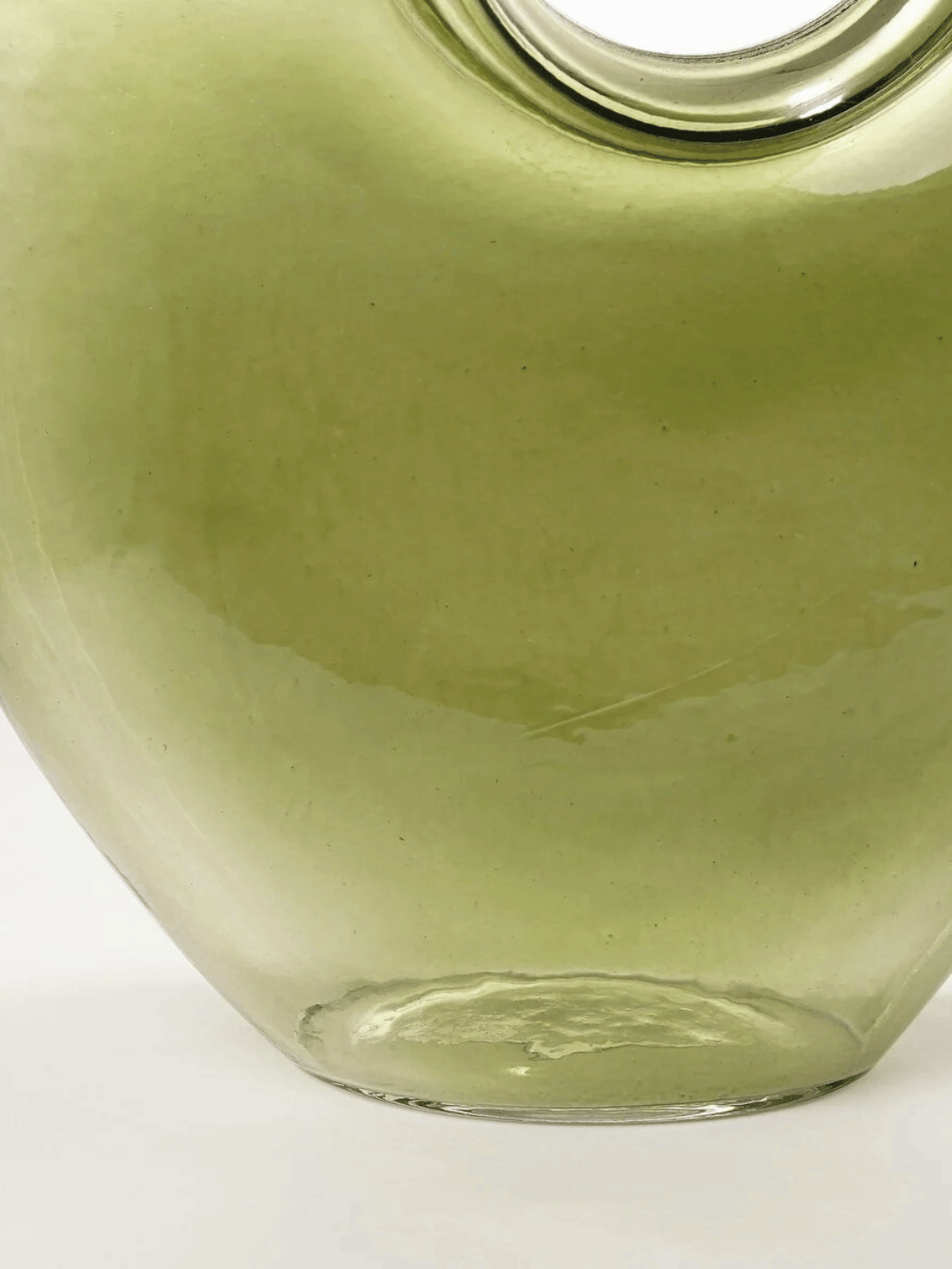 Jay Vase Glas Hellgrün