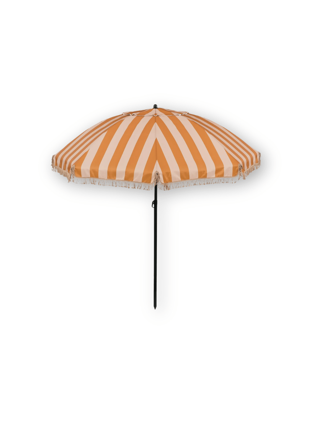 Osborn Sonnenschirm Orange - Stilvoller Sonnenschutz mit Fransen